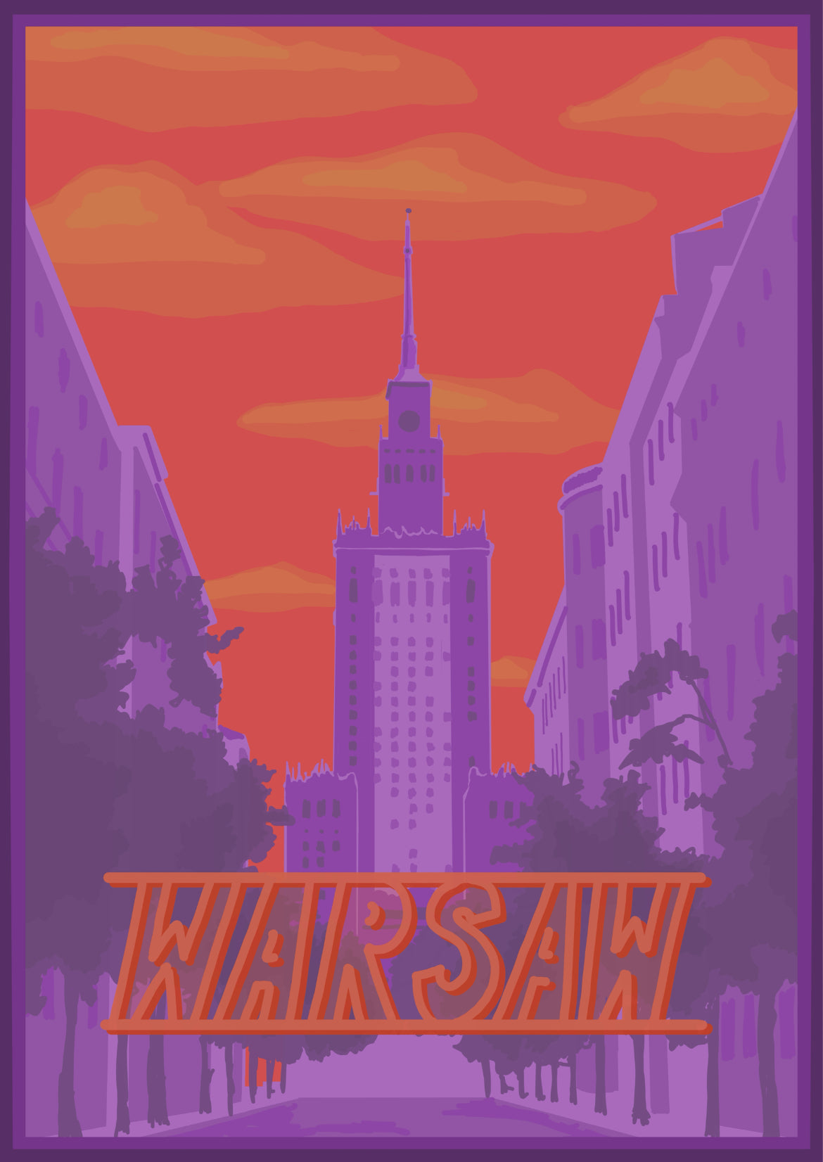 Plakat WARSAW